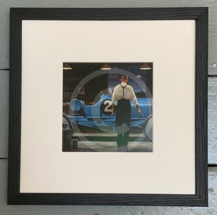 30x30cm Birth of a Dream by Jack Vettriano, mounted miniature