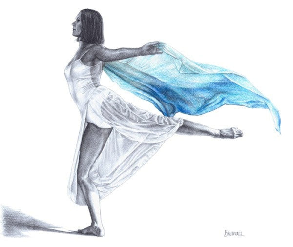 A Study in Pale Blue 1 by Mark Braithwaite (Arabesque)