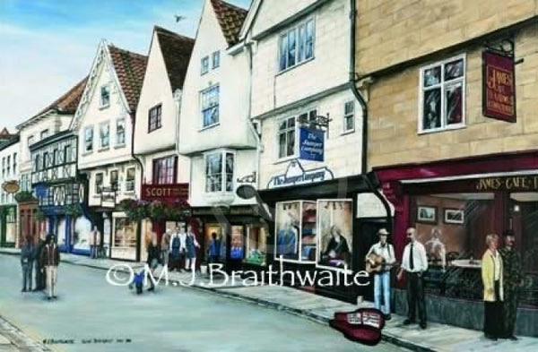 Along Petergate By Mark Braithwaite