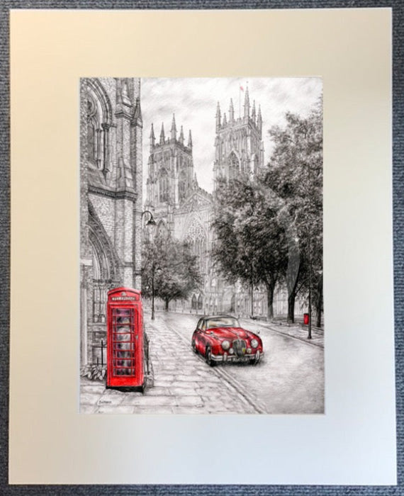 An Inspector Calls, Print of York Minster by Mark Braithwaite