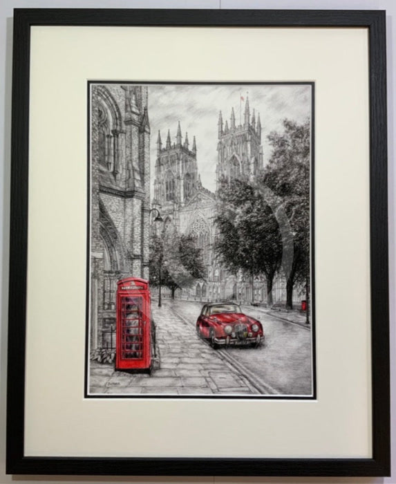 An Inspector Calls, York Minster FRAMED by Mark Braithwaite 40x50