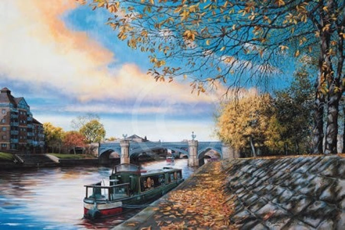 Autumn Sunlight Skeldergate Bridge by Mark Braithwaite