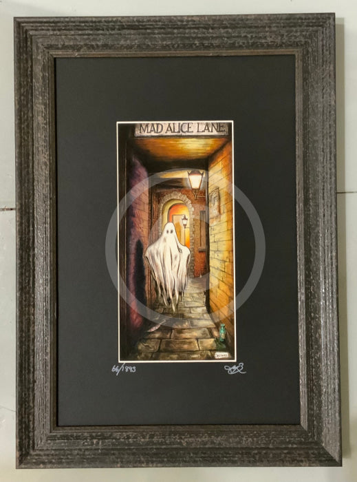 Beneath The Sheets; The Concerning Matter Of Alice - Enchanted Limited Edition; Scene Crime Framed