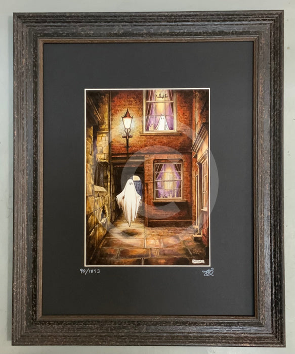 Beneath The Sheets; The Moonlight Visitor - Enchanted Limited Edition; Ghostly Lights Framed Wide