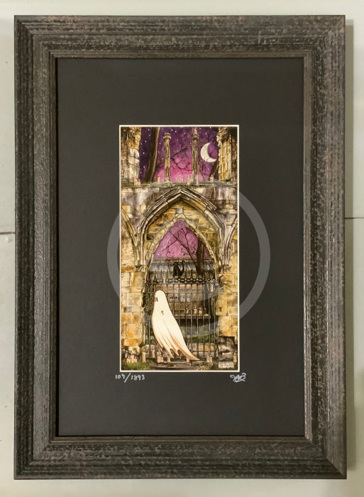 Beneath The Sheets; Quiet As A Nun - Enchanted Limited Edition; Celestial Light Framed Wide