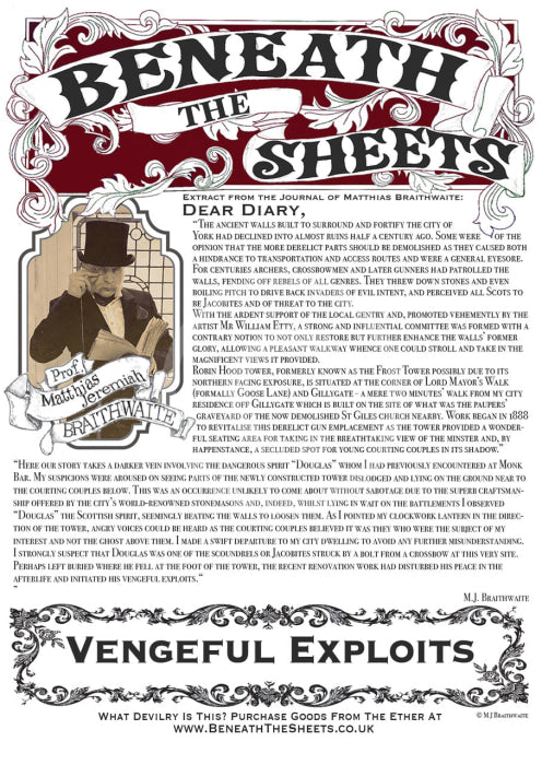 Beneath the Sheets; Vengeful Exploits - The Professor's Diary