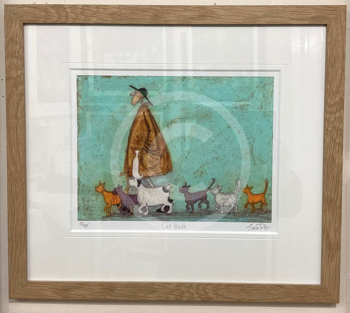 Cat Walk Limited Edition By Sam Toft