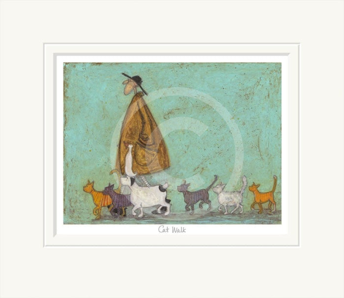 Cat Walk Limited Edition By Sam Toft