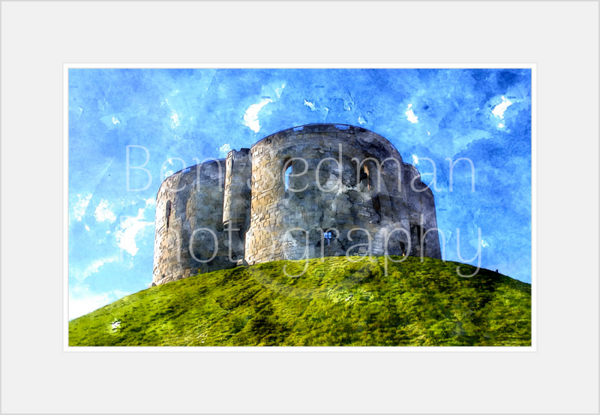 Clifford’s Tower By Ben Sedman Posters Prints & Visual Artwork