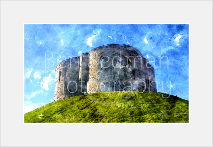 Clifford’s Tower By Ben Sedman Posters Prints & Visual Artwork