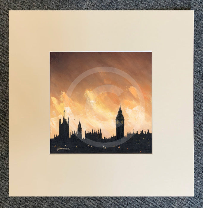 Coffee & Cream Skies, Westminster, London by Mark Braithwaite