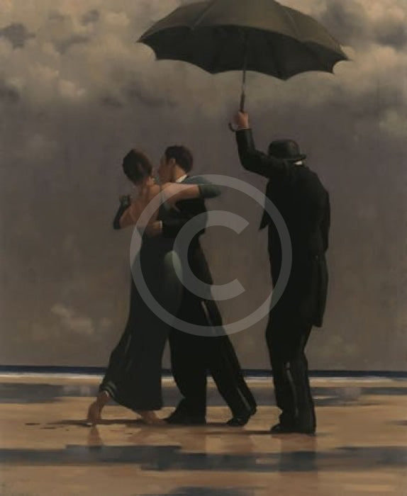 Dancer in Emerald by Jack Vettriano