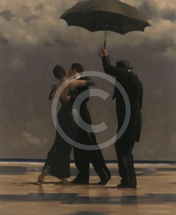 Dancer in Emerald by Jack Vettriano