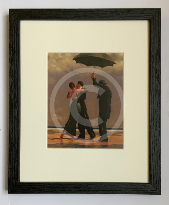 Dancer in Emerald by Jack Vettriano, mounted miniature