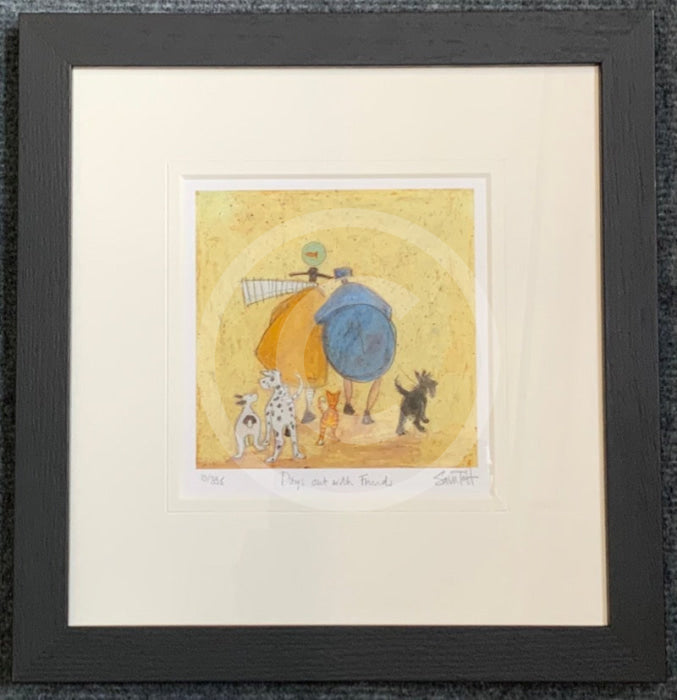 Days Out With Friends LIMITED EDITION print by Sam Toft