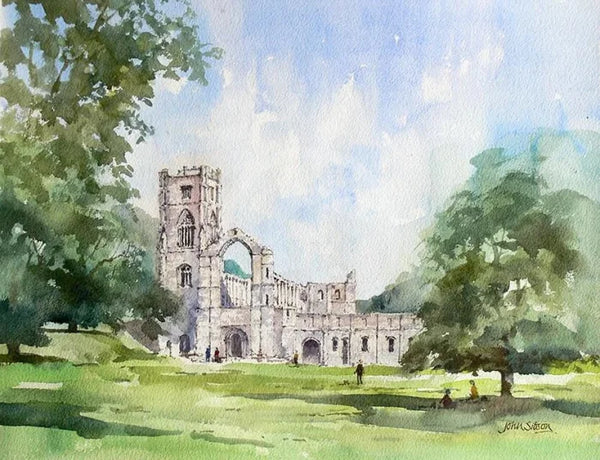 Fountains Abbey by John Sibson