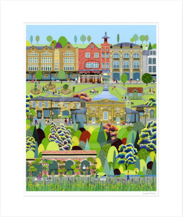 Harrogate, Theatre & Royal Pump Room by Linda Mellin