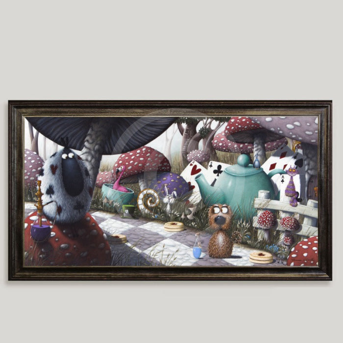 Have You Seen Alice, by Simon Clarke FRAMED