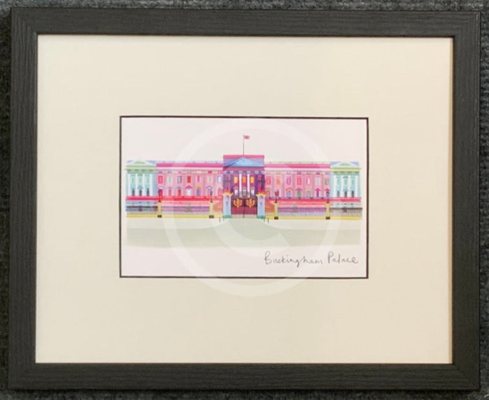  Buckingham Palace London Print by Ilona Drew