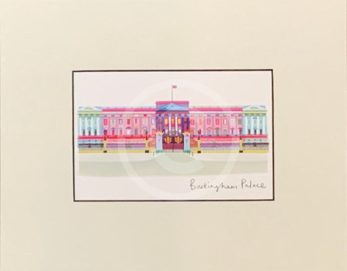  Buckingham Palace London Print by Ilona Drew