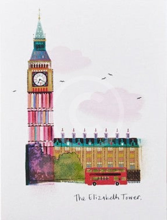 London: The Elizabeth Tower By Ilona Drew