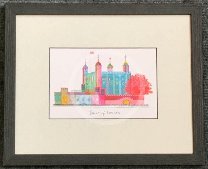 The Tower of London Print by Ilona Drew