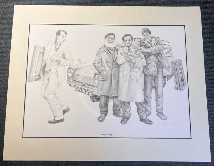 Lovely Jubbly (Only Fools and Horses) by Jonathan Roberts Black Core Mount