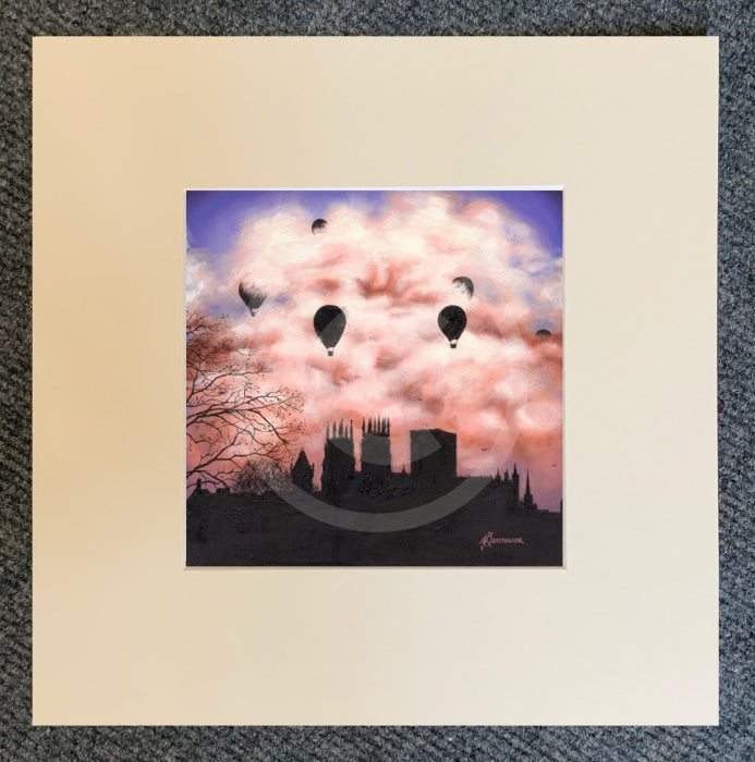 Marshmallow Skies, York Minster from the Walls by Mark Braithwaite