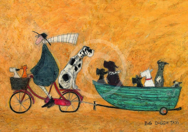 Big Doggie Taxi by Sam Toft