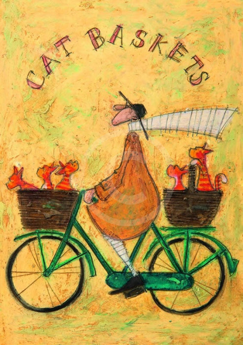 Meet the Mustards: Cat Baskets by Sam Toft