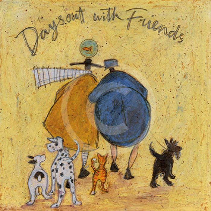 Days Out With Friends by Sam Toft