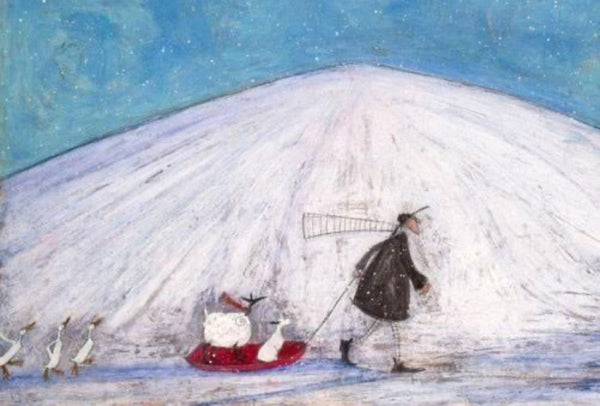 Sledging 'Til Dusk  by Sam Toft