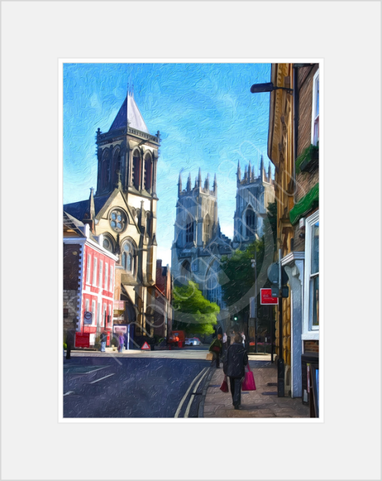 Minster View I By Ben Sedman Posters Prints & Visual Artwork