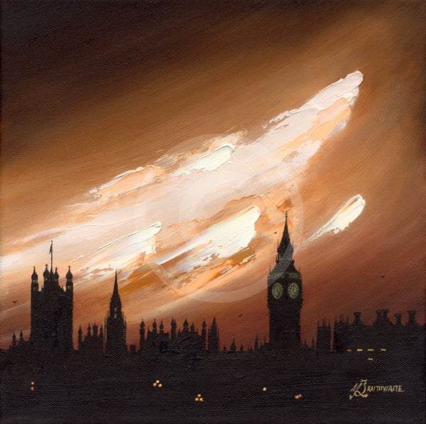 Mocha Skies, Westminster, London by Mark Braithwaite