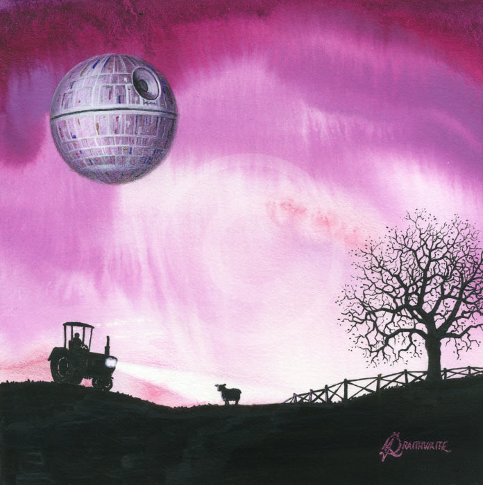 ORIGINAL From the Shadows - Caught in a Tractor Beam by Mark Braithwaite