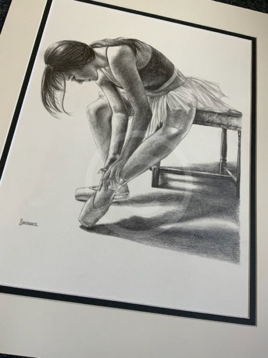 Rehearsal Study  I- Original Drawing by Mark Braithwaite