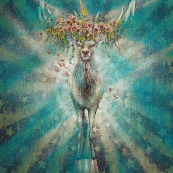 Ring-O-Ring of Roses- Stag Print by Amanda Stratford