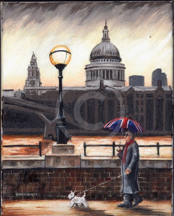 Rule Britannia (St Pauls) By Mark Braithwaite -240 X 300Mm