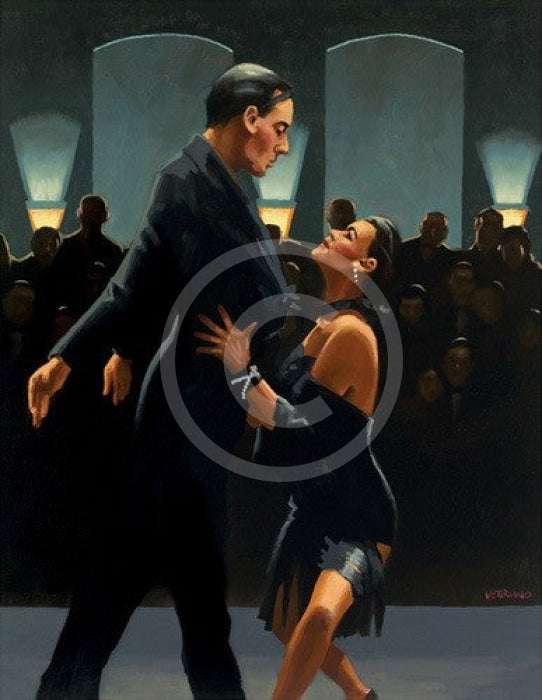 Rumba in Black  by Jack Vettriano