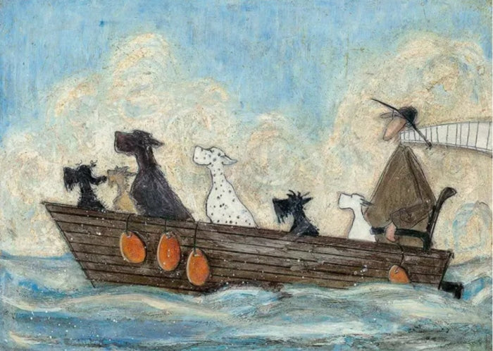 Sea Dogs by Sam Toft - Framed Limited Edition SECONDARY MARKET