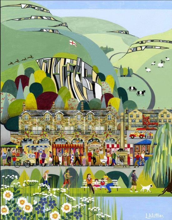 Settle by Linda Mellin, Print of Settle, Yorkshire