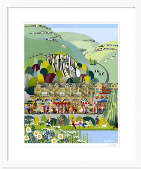 Settle by Linda Mellin, Print of Settle, Yorkshire