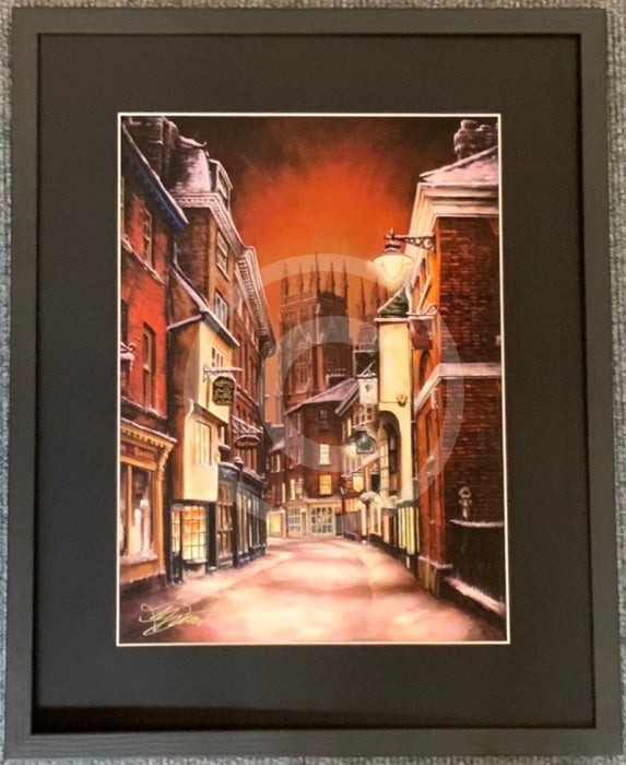 Silent Night, Low Petergate by Mark Braithwaite