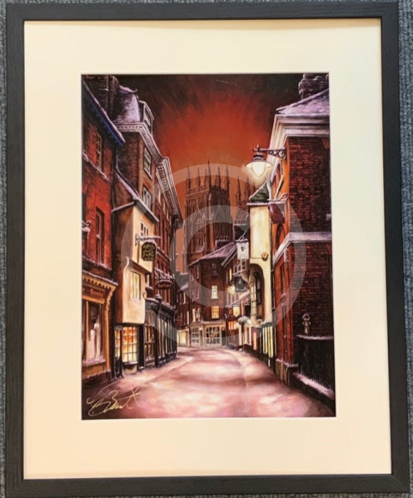 Silent Night, Low Petergate by Mark Braithwaite