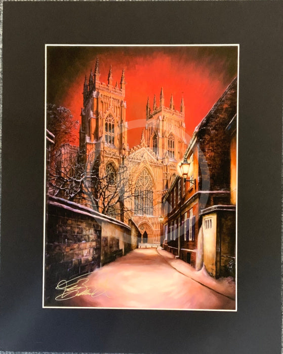 Silent Night York Minster By Mark Braithwaite