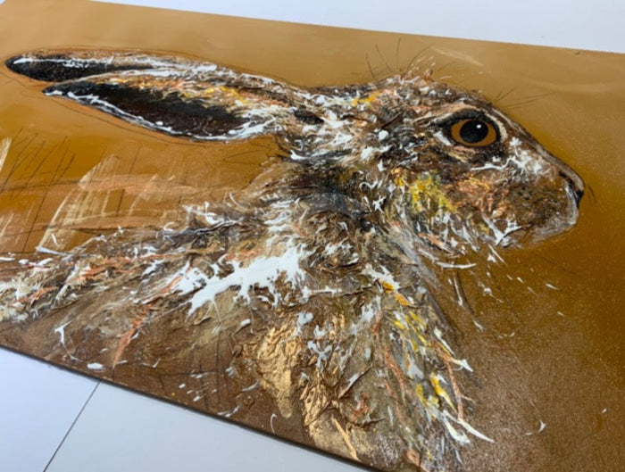 Harry Hare ORIGINAL PAINTING by Sarah Spofforth