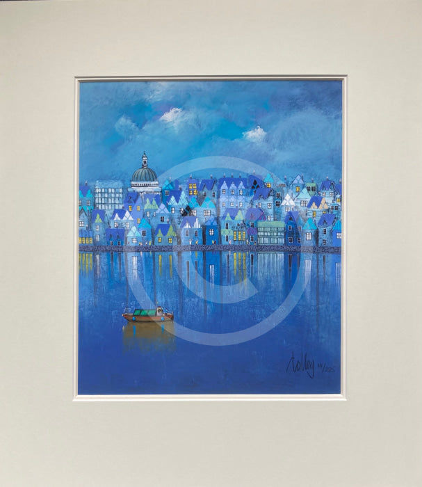 My Blue Haven, Signed Limited Edition by Bill Tolley