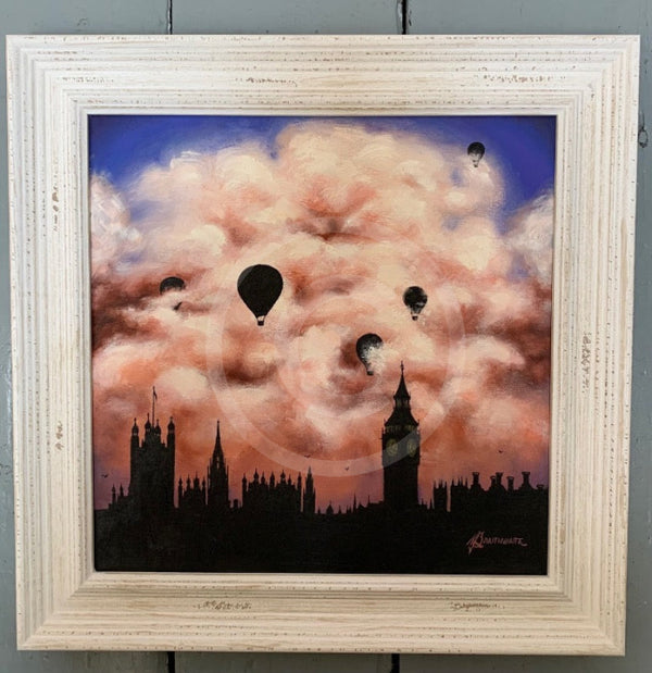 ORIGINAL Marshmallow Skies, Westminster, London by Mark Braithwaite