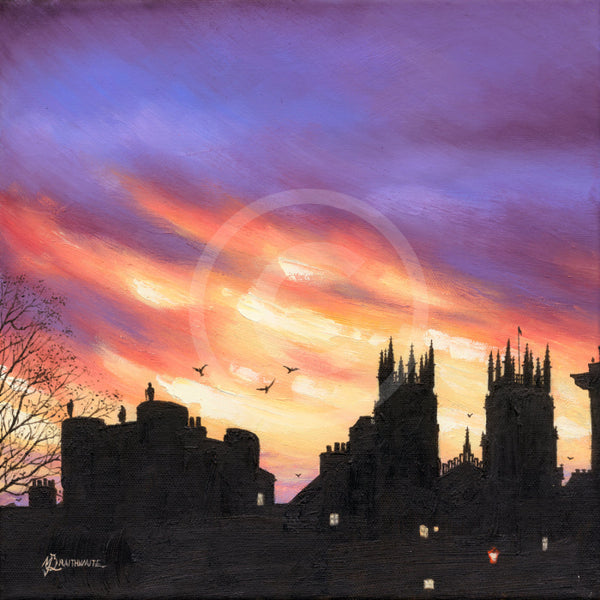 Purple Haze, York Minster & Bootham Bar by Mark Braithwaite