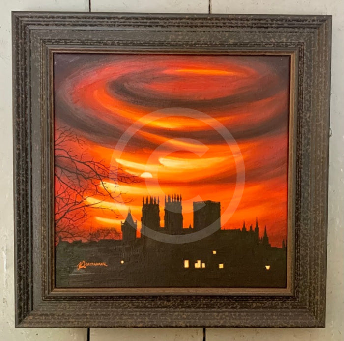 York Minster from the Walls, original by Mark Braithwaite